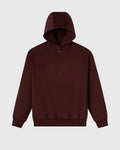 Double Knit Script Hoodie Cocoa