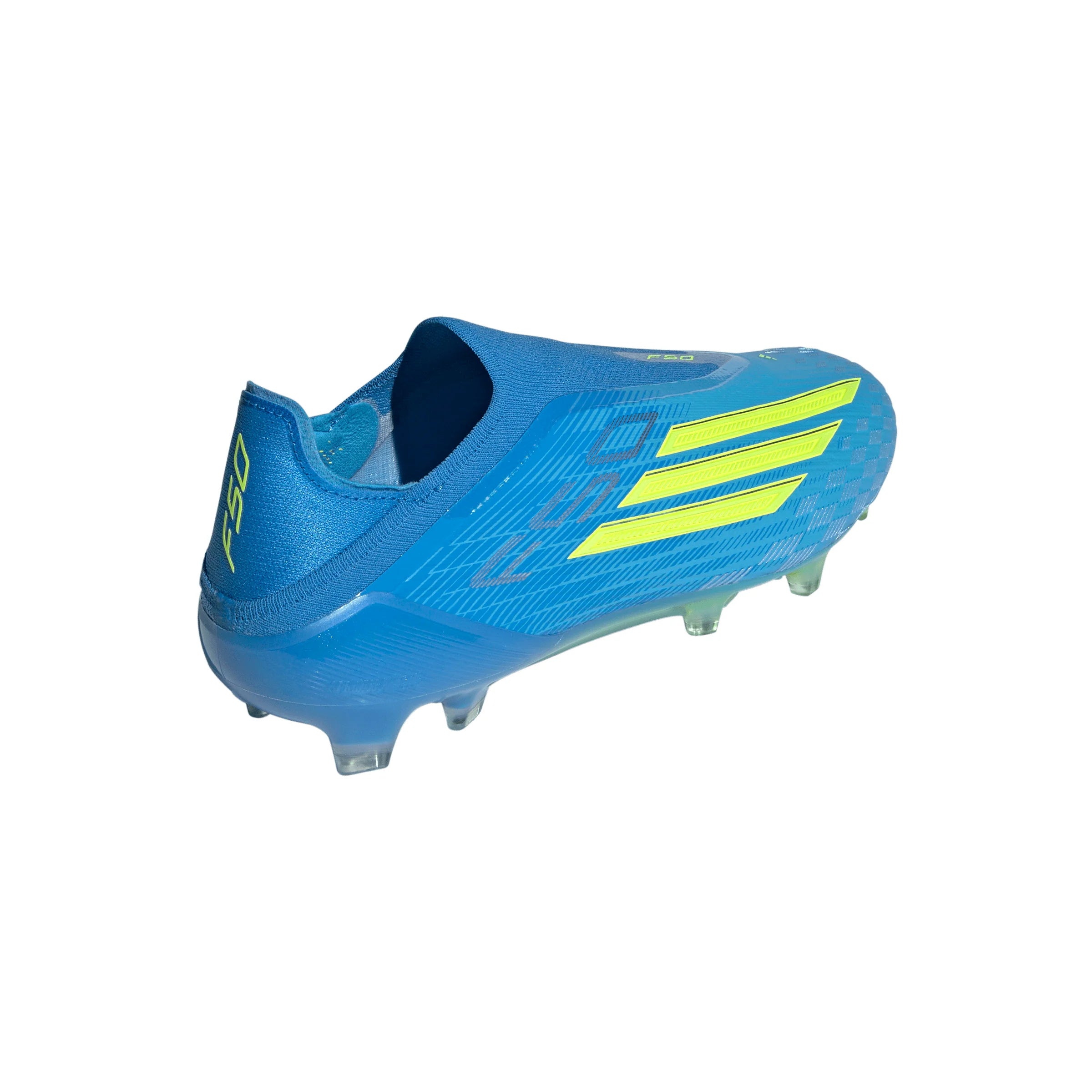 adidas F50 Elite Laceless FG Firm Ground Mens Soccer Cleats Blue Yellow Aqua
