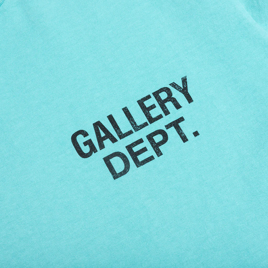 Vintage Souvenir Tee Light Teal