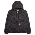 Duck Active Jacket Garment Dyed Camo Duck Green Graphite