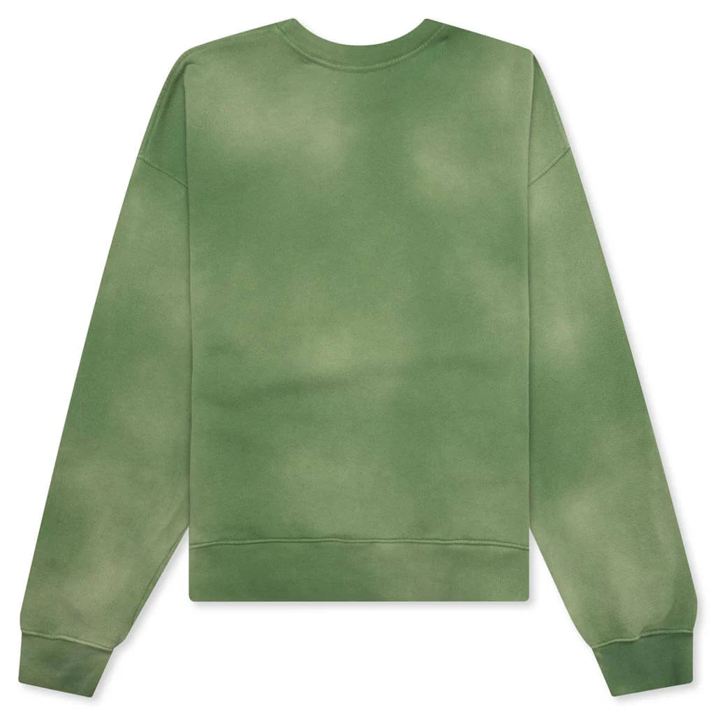 Summerland Collegiate Crewneck Vintage Seaweed