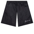 Signature Logo Swim Shorts Black White