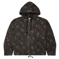 Cotton Twill Zip Hoodie Real Bark Camo
