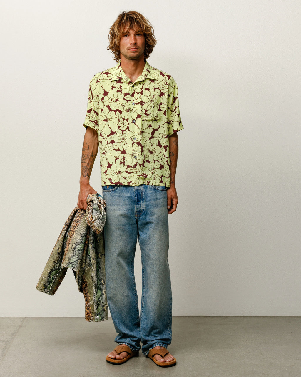 FLORAL HAWAIIAN SHIRT