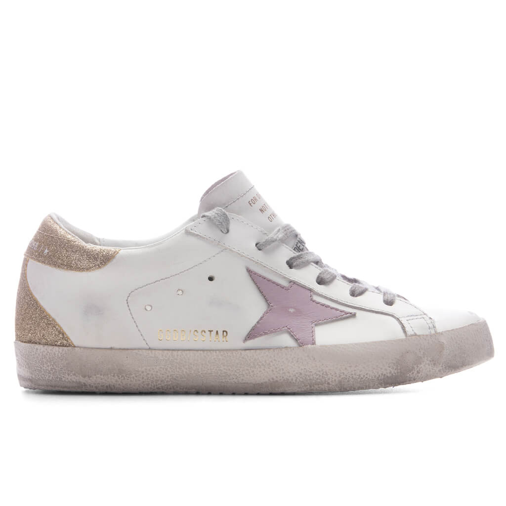 Womens Super Star White Lilac Platinum