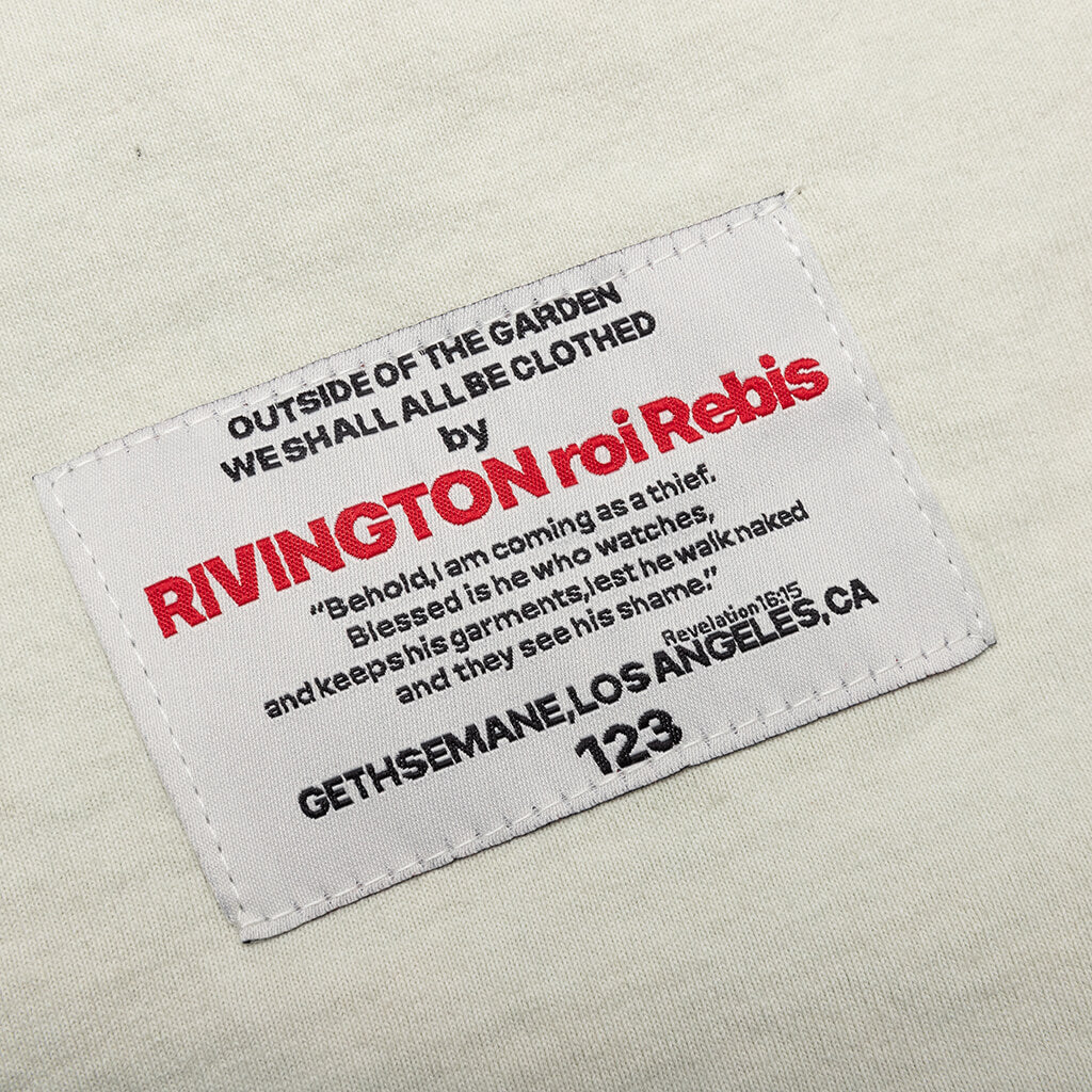 RIVINGTON roi Rebis x Feature I Must Win Tee Vintage White