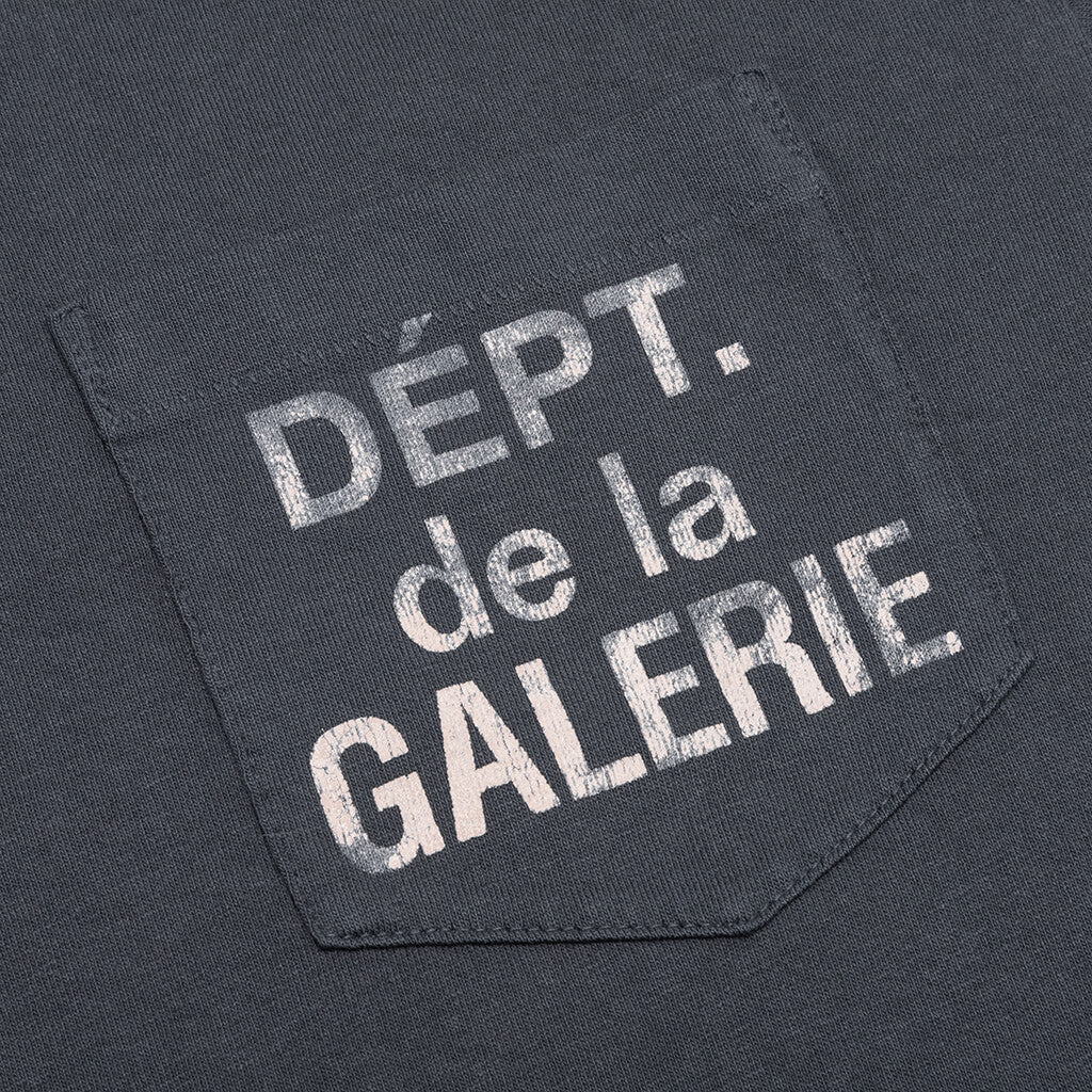 De La Galerie L S Pocket Tee Black