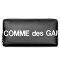Comme des Garcons SA0110 Huge Logo Leather Wallet Black