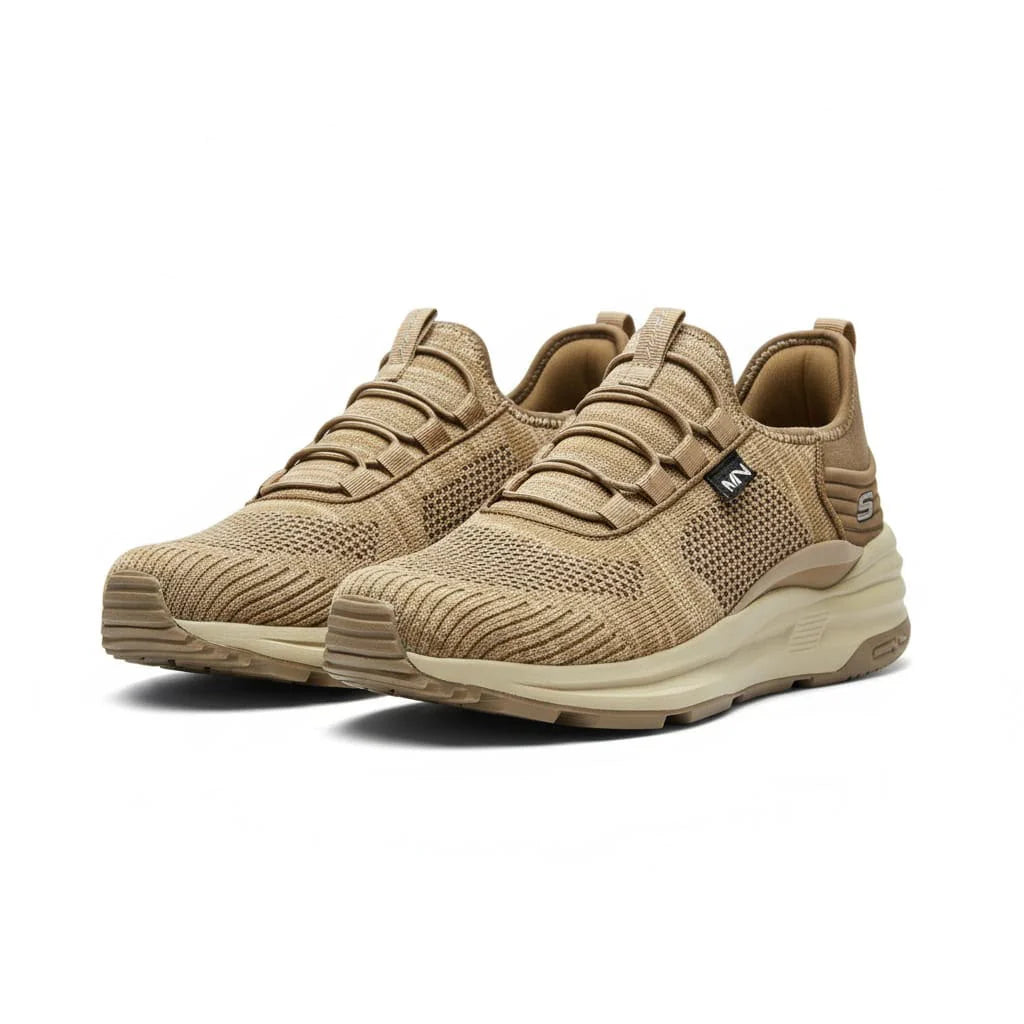 SKECHERS ARCH FIT MEMORY FOAM KHAKI