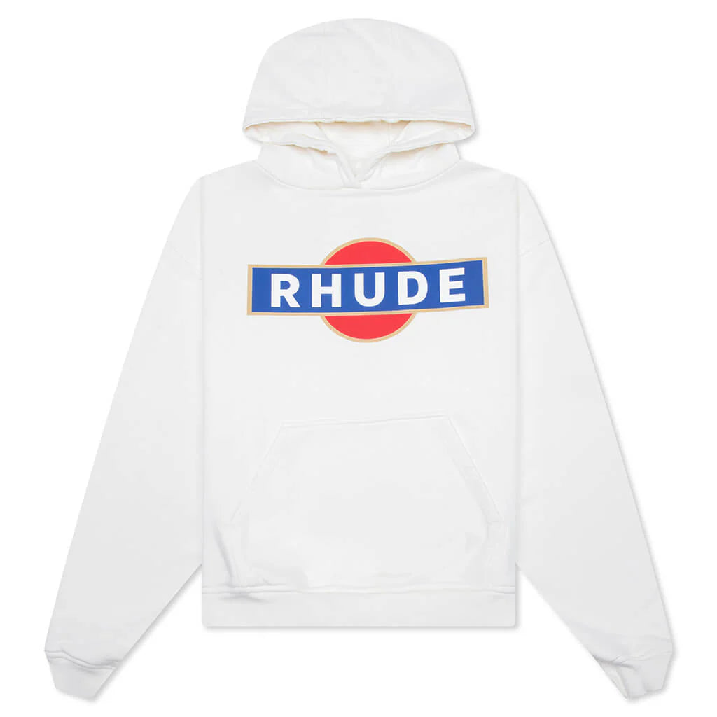 Vintage Racer Hoodie Vintage White