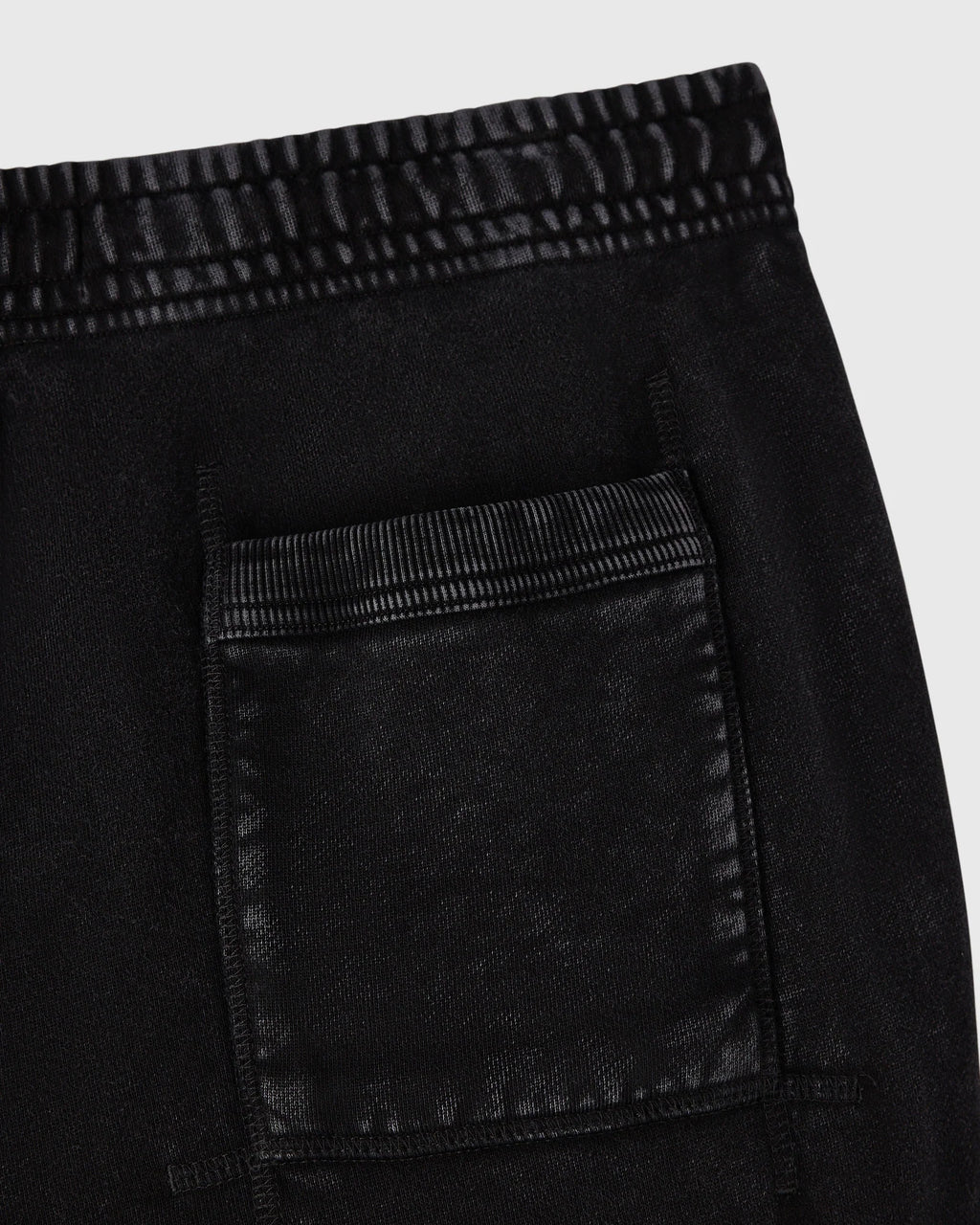 Muskoka Cargo Sweatpant Garment Dyed Black