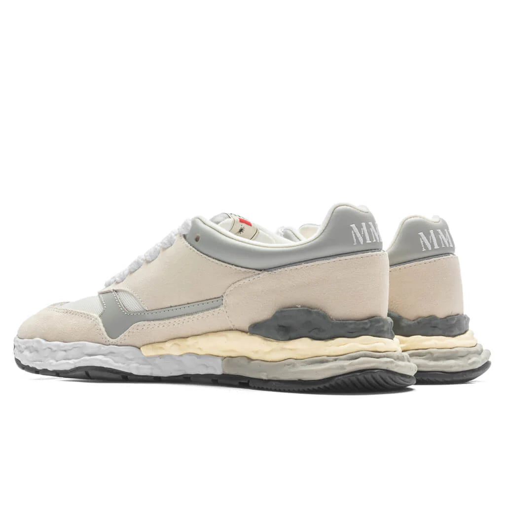George OG Sole Mix Material Low Top White