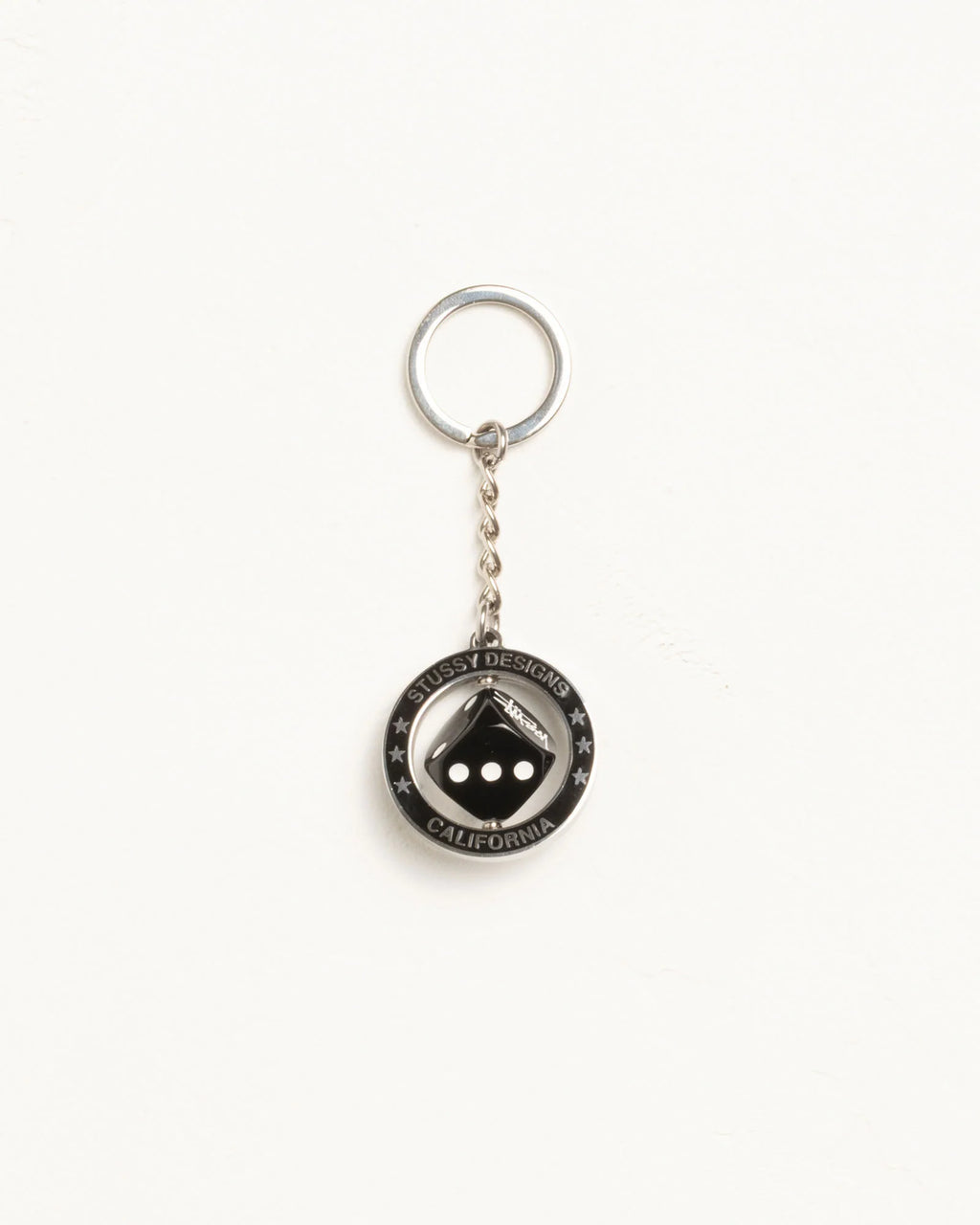 SPINNING DICE KEYCHAIN