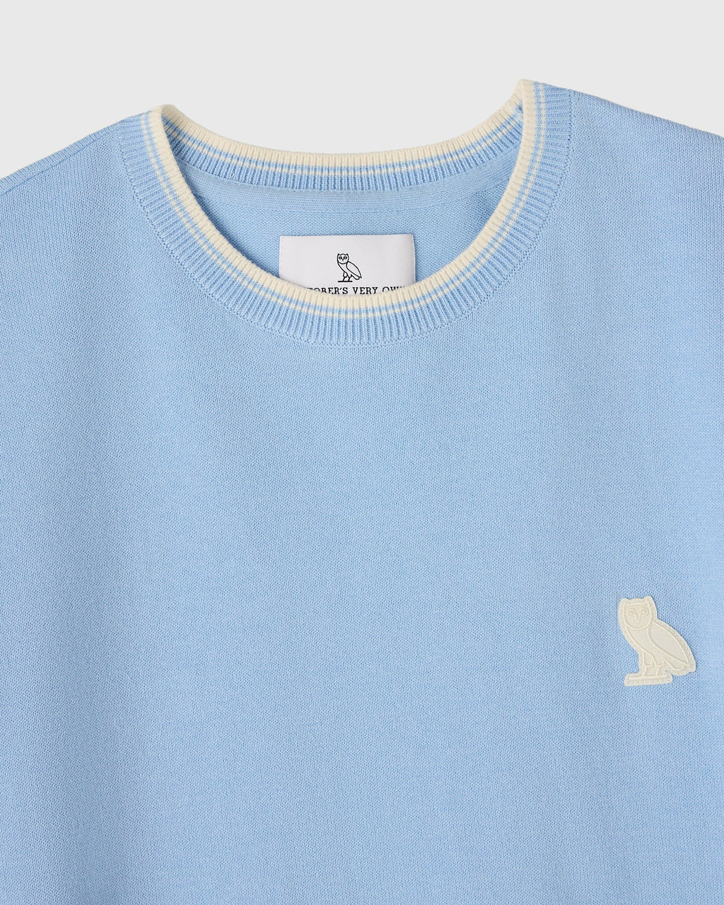 Classic Owl Sweater Tee Light Blue