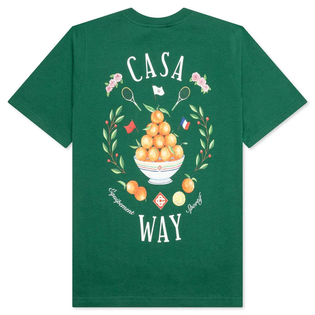 Casa Way Tee Evergreen