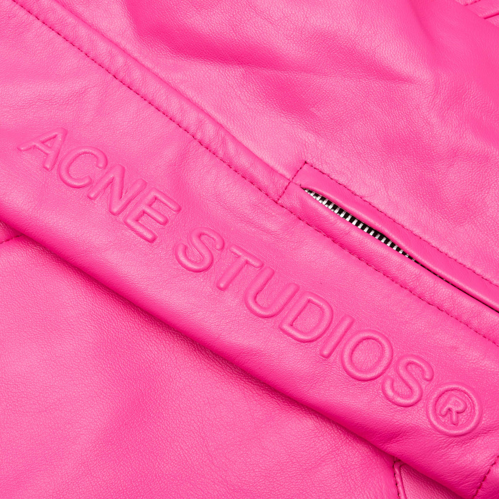 Leather Jacket Bubble Pink