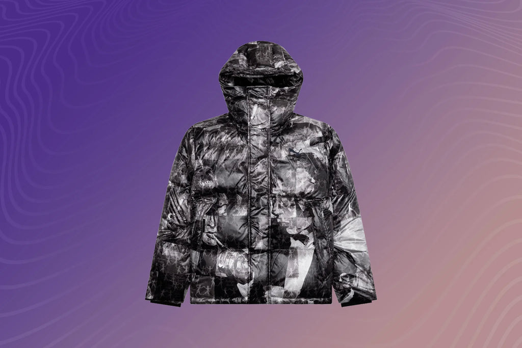 Puma x KidSuper MMQ AOP Puffer Jacket Black