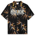 Rhude Regatta Club Hawaiian Shirt Multi Yellow White