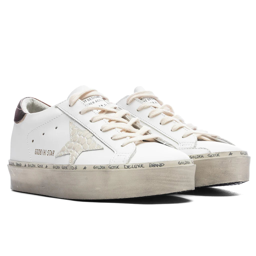 Womens Hi Star White Butter Bronze