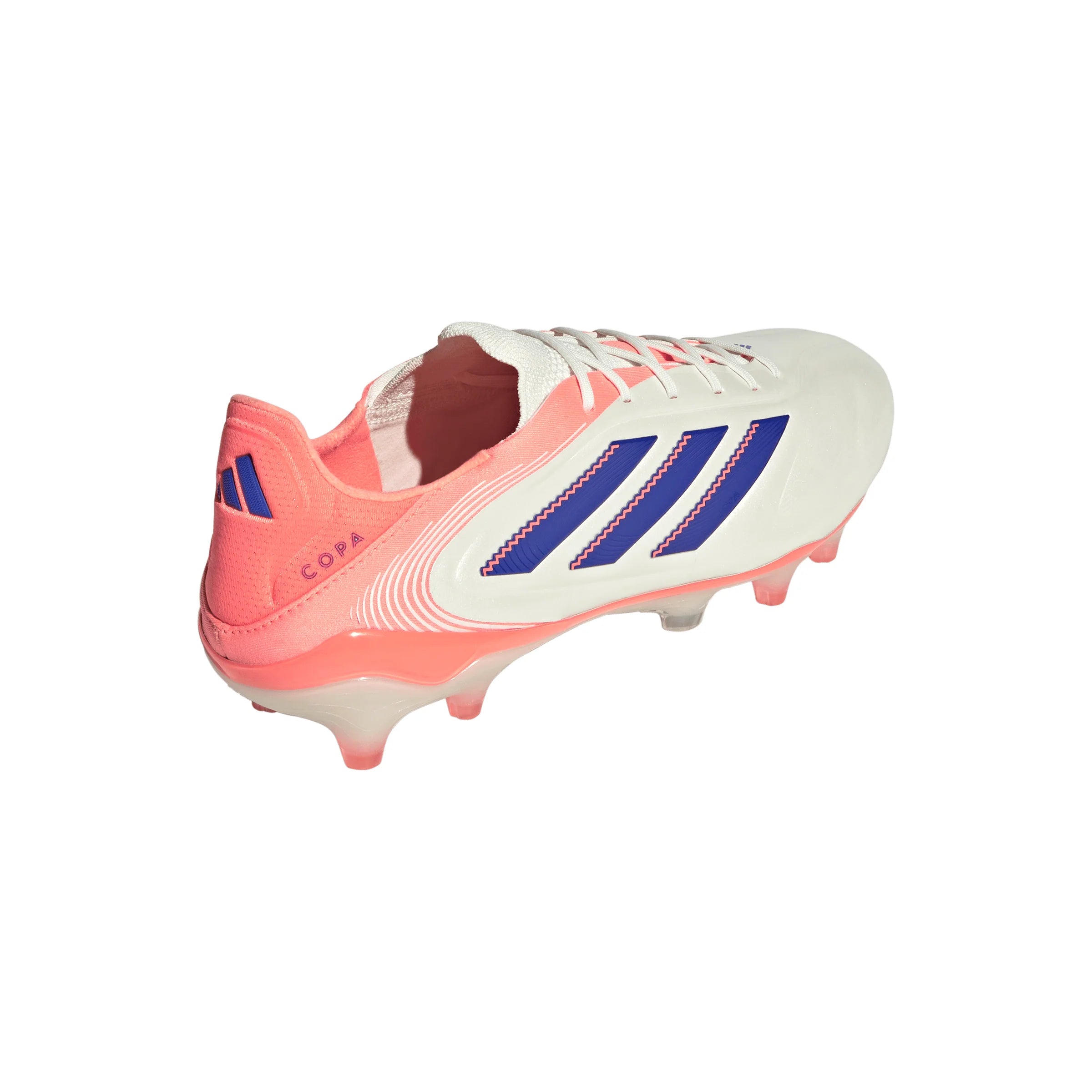 adidas Copa Pure III Elite FG Mens Soccer Cleats White Blue Orange