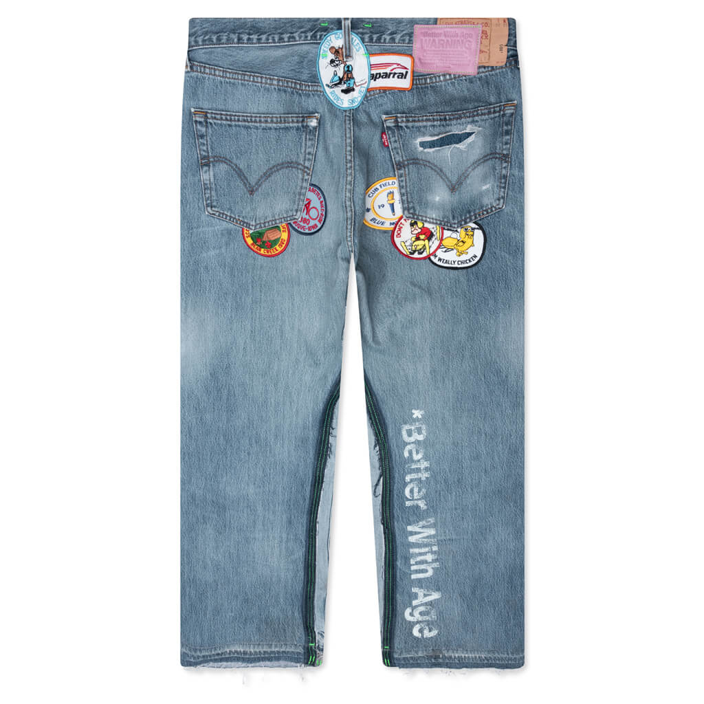 Gentlemens Denim Pants Indigo