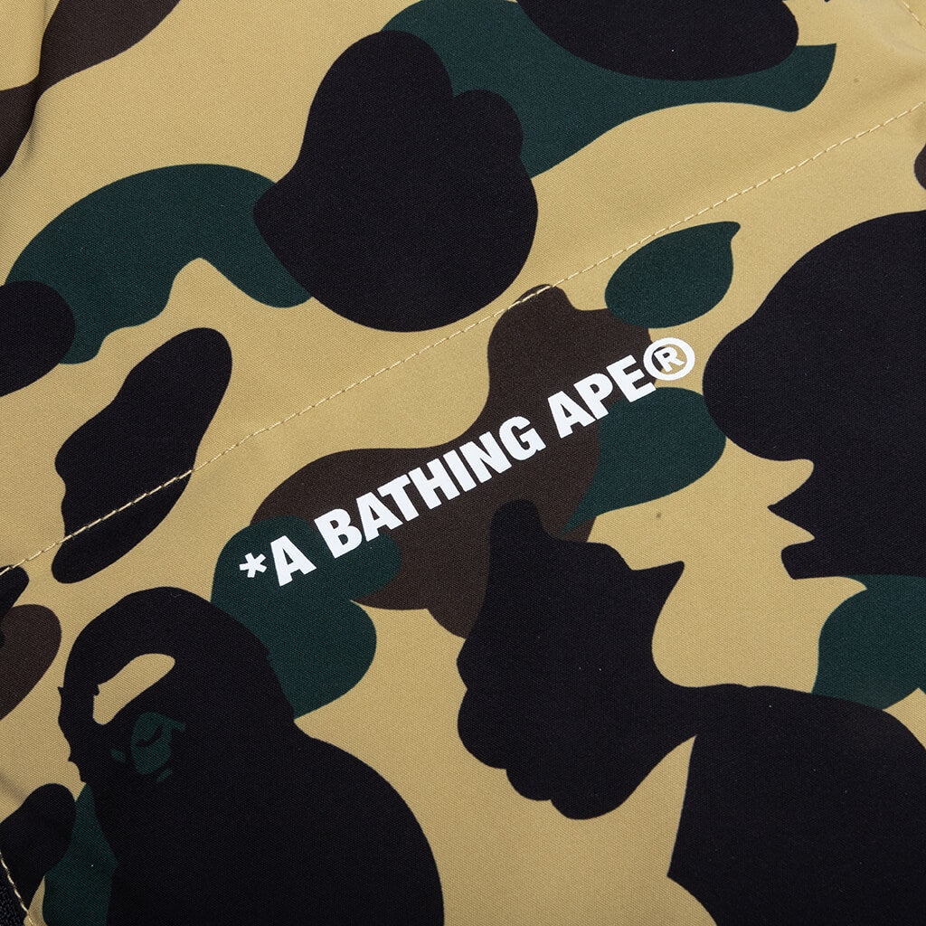 1st Camo Reversible Down Vest Yellow