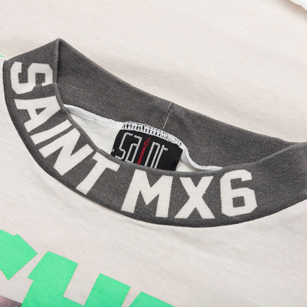 A Cheap Holiday L S Tee White