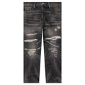 Savage Denim DP Wide Pants Black
