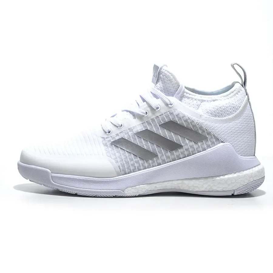 Tênis Adidas Crazyflight Mid Branco Prata