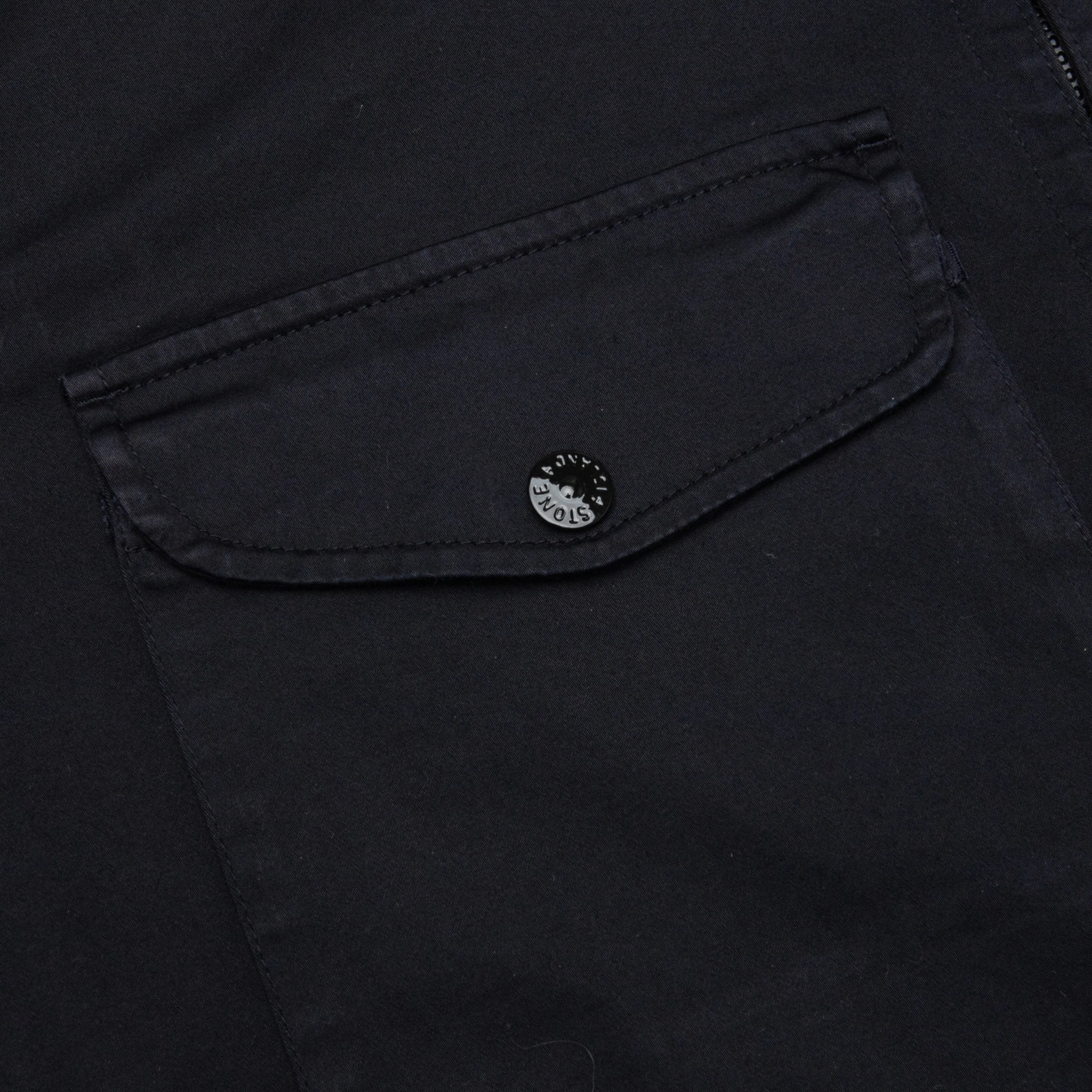 Regular Fit Overshirt Navy Blue