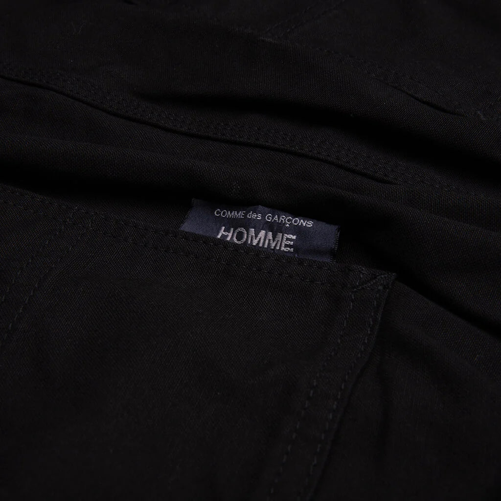 Elasticated Waist Utility Shorts Black