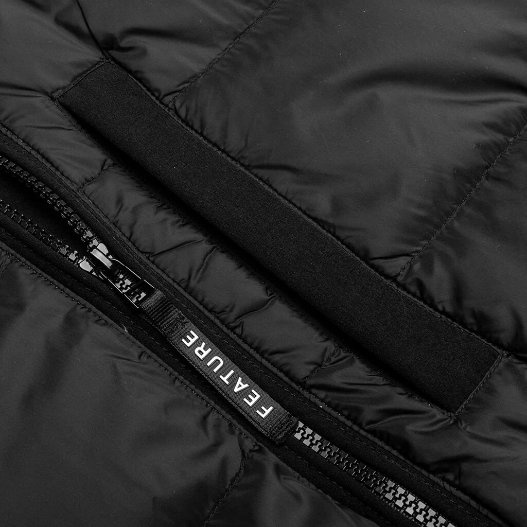 McCarthy Convertible Puffer Jacket Black
