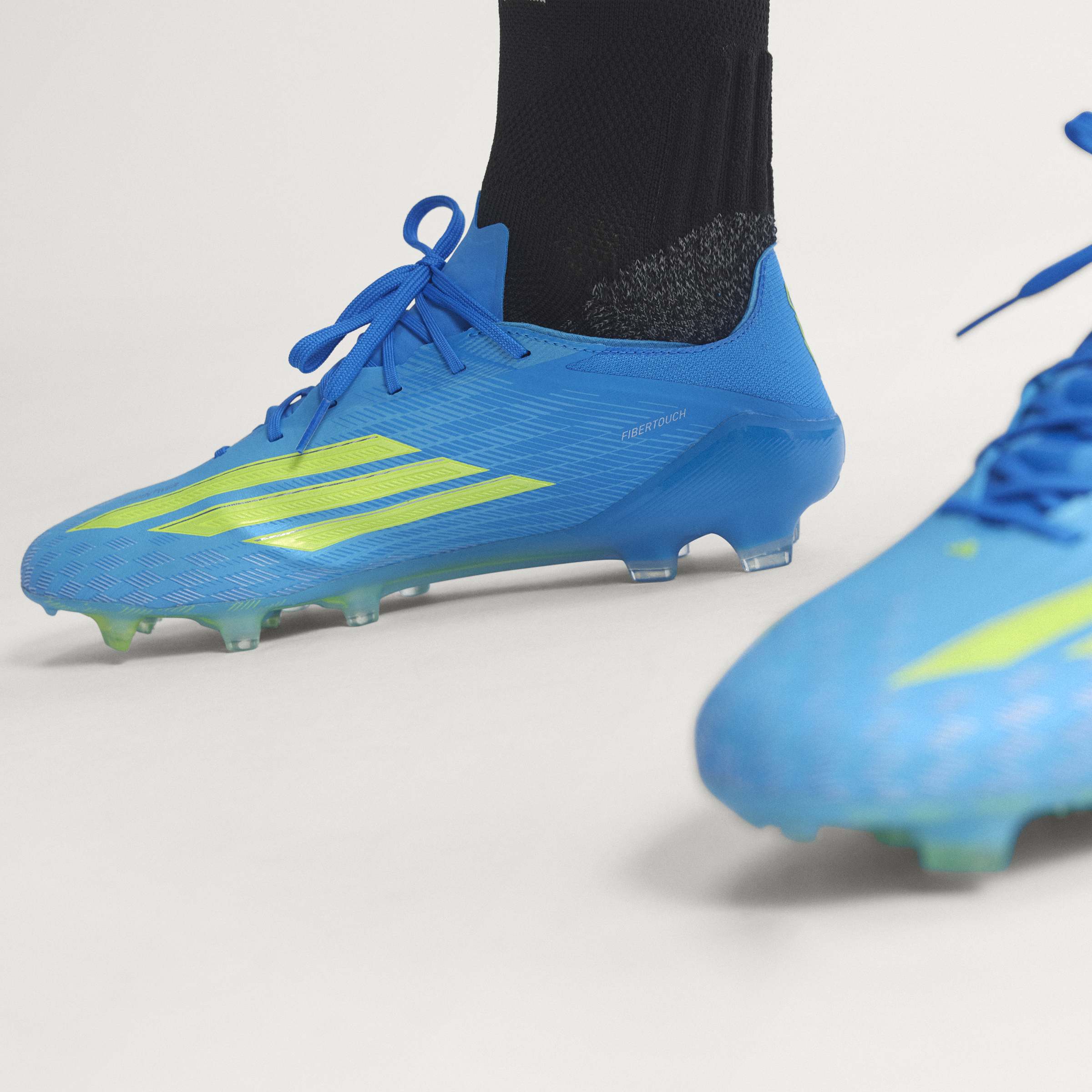 adidas F50 Elite FG Firm Ground Mens Soccer Cleats Blue Yellow Aqua