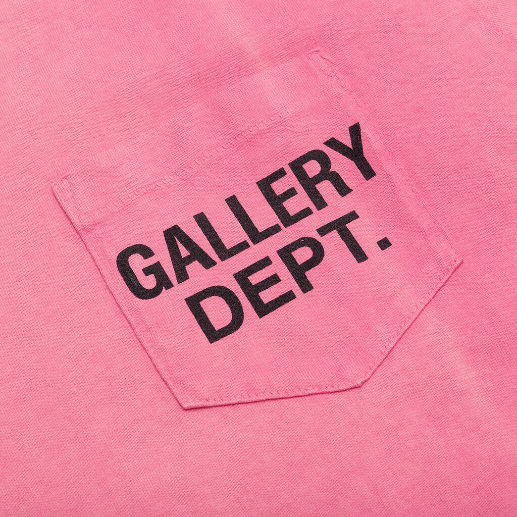 Vintage Logo Painted Tee Salmon