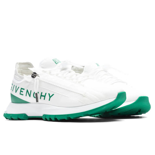 Spectre Zip Runners White Green