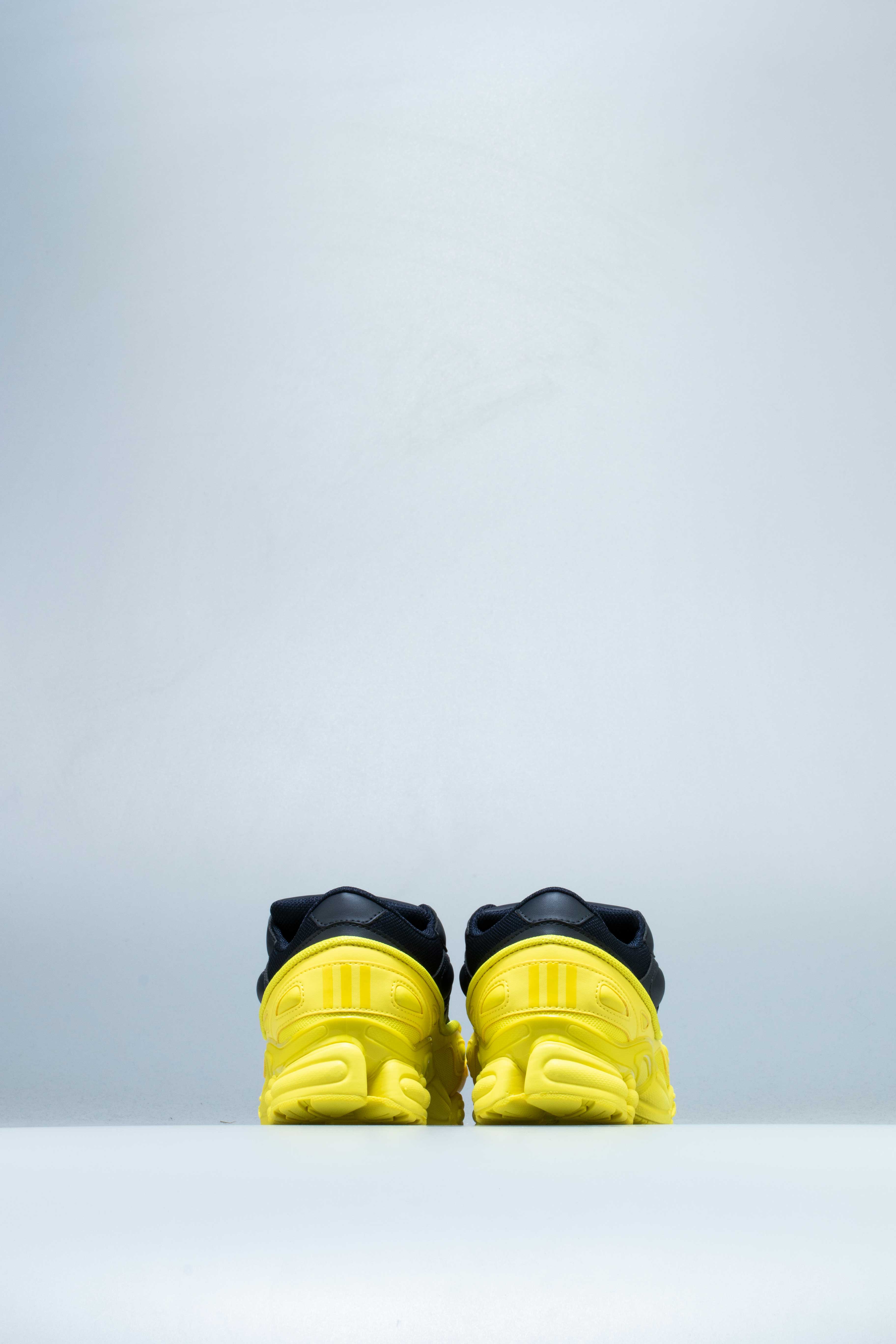 Raf Simons Ozweego Mens Shoes Bright Yellow Night Navy