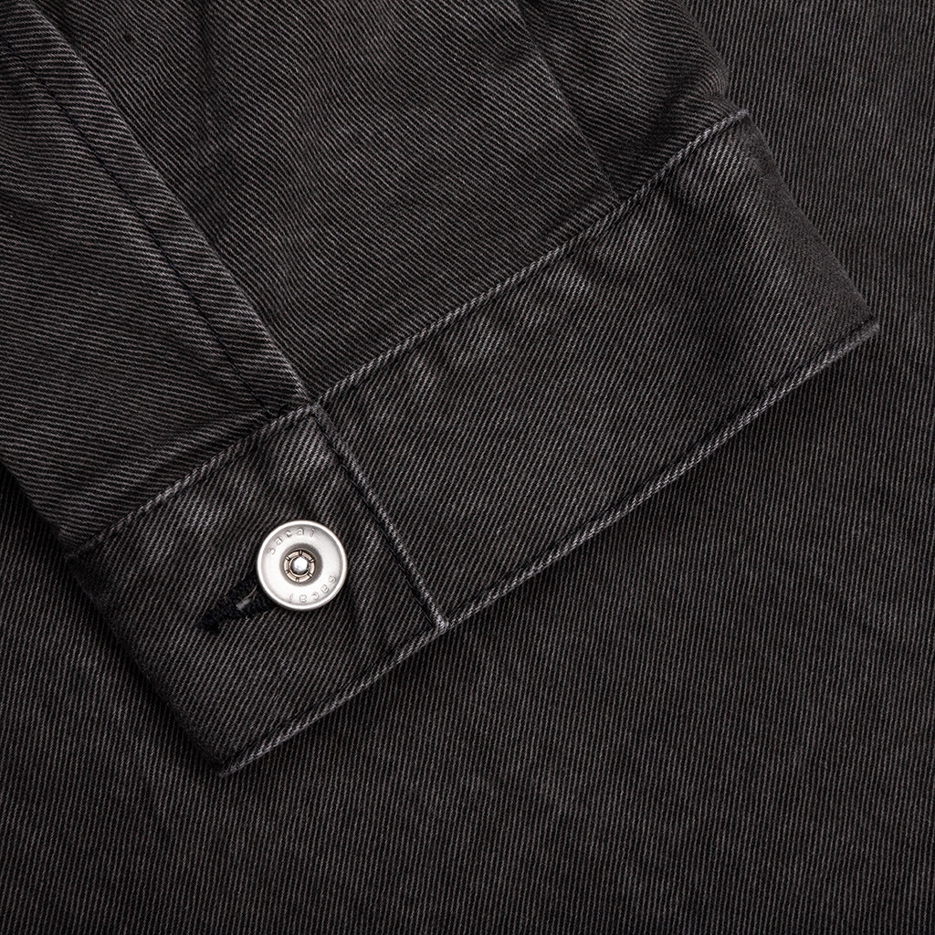 Denim Hoodie Gray