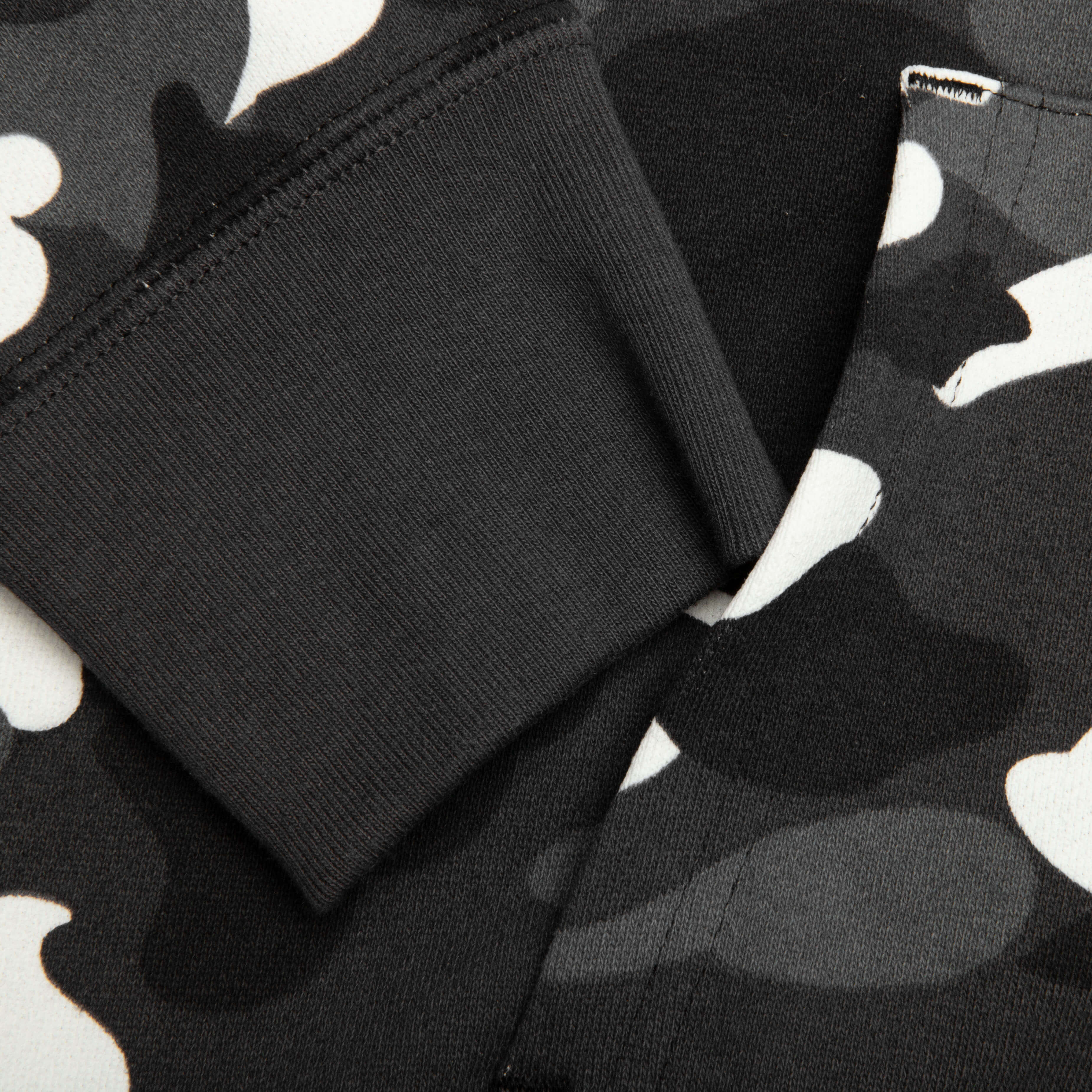 City Camo Shark Full Zip Hoodie Black