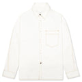 Couture Seam Overshirt White