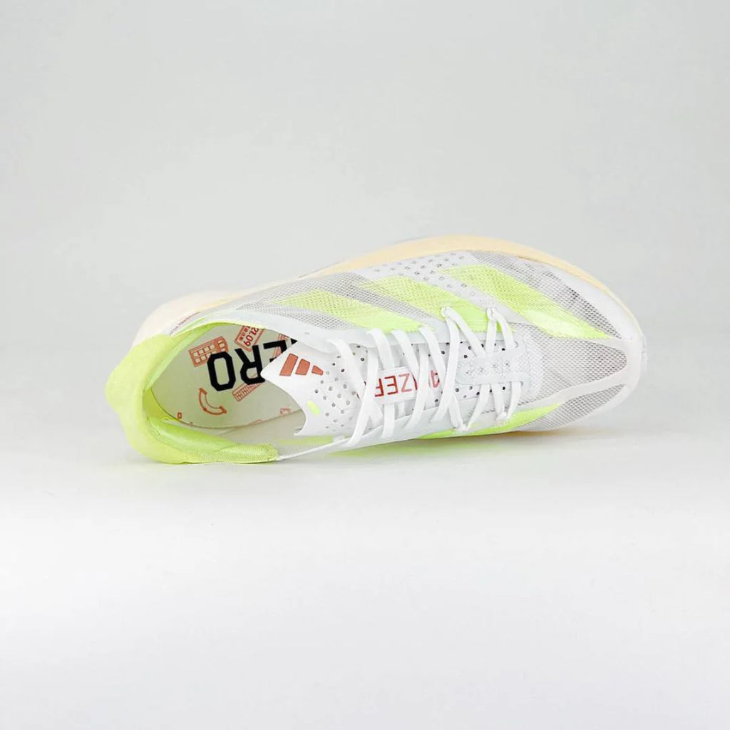 Adidas Adizero Adios Pro 3 Branco Verde Neon