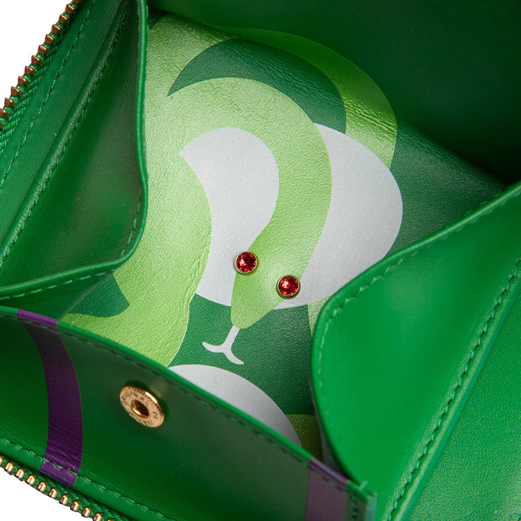 Comme des Garcons SA2100RE Ruby Eyes Wallet Green