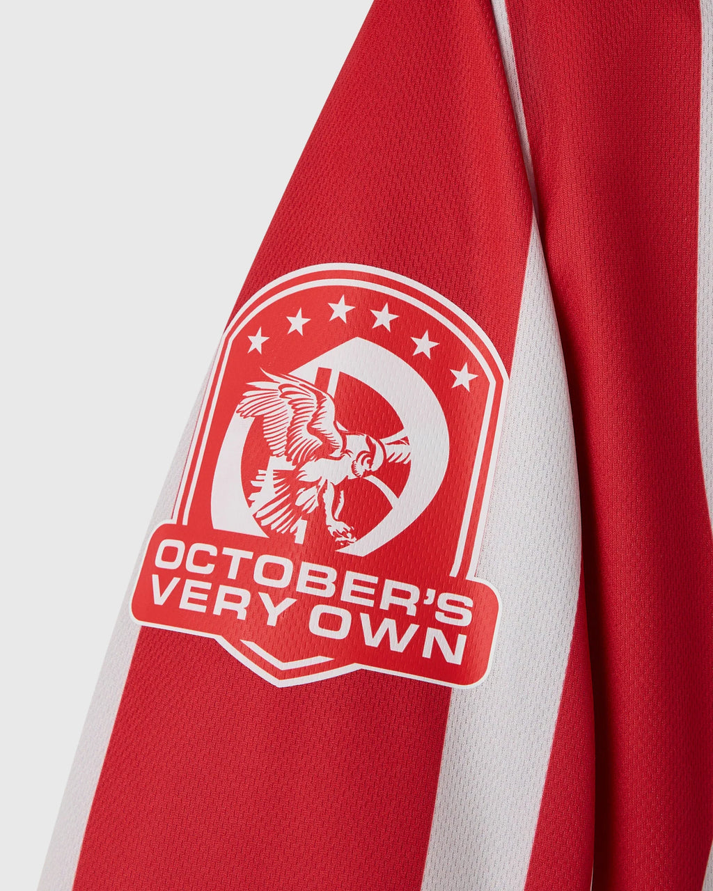 Stripe Soccer Jersey Red