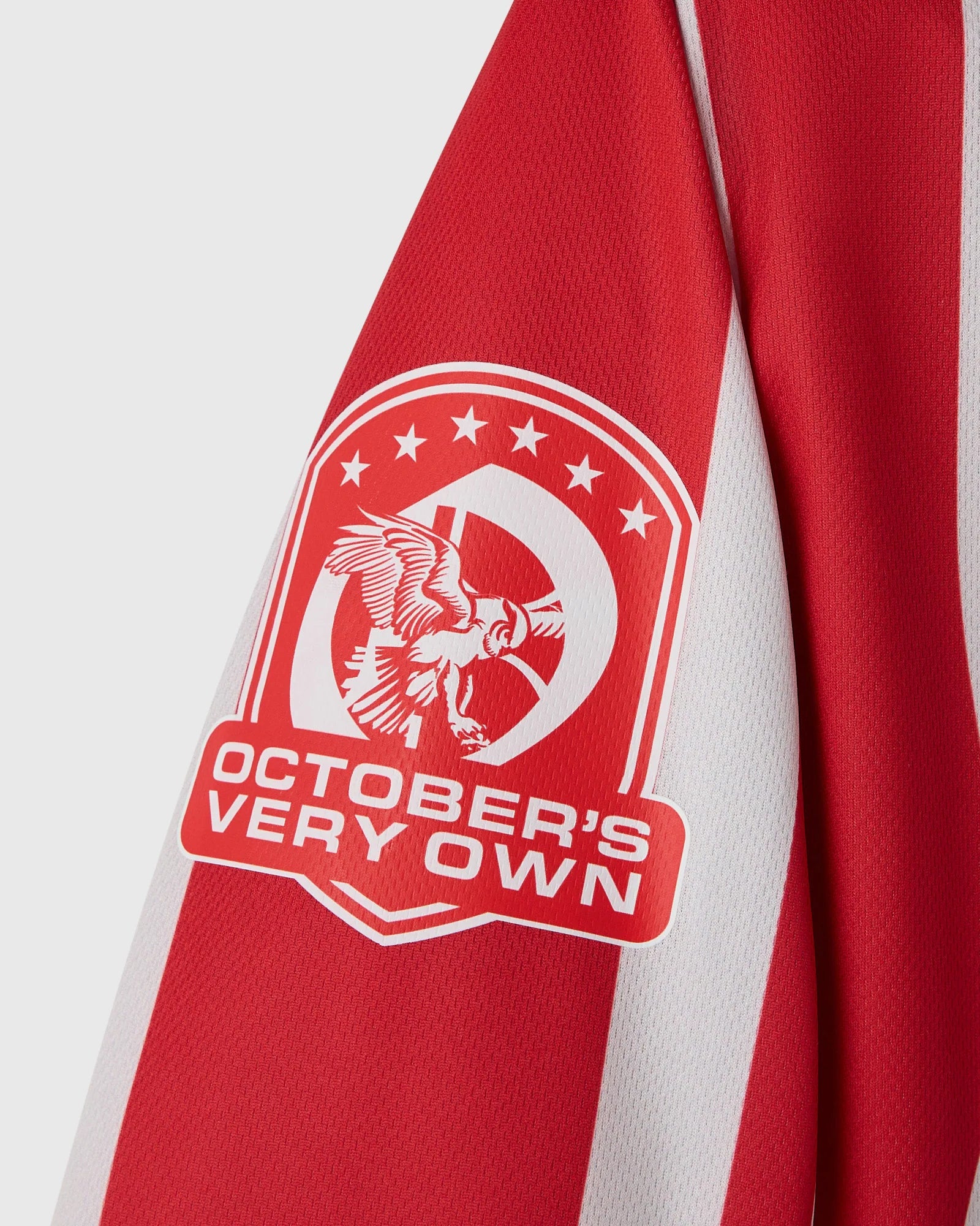 Stripe Soccer Jersey Red