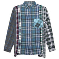7 Cuts Wide Flannel Shirt Assorted