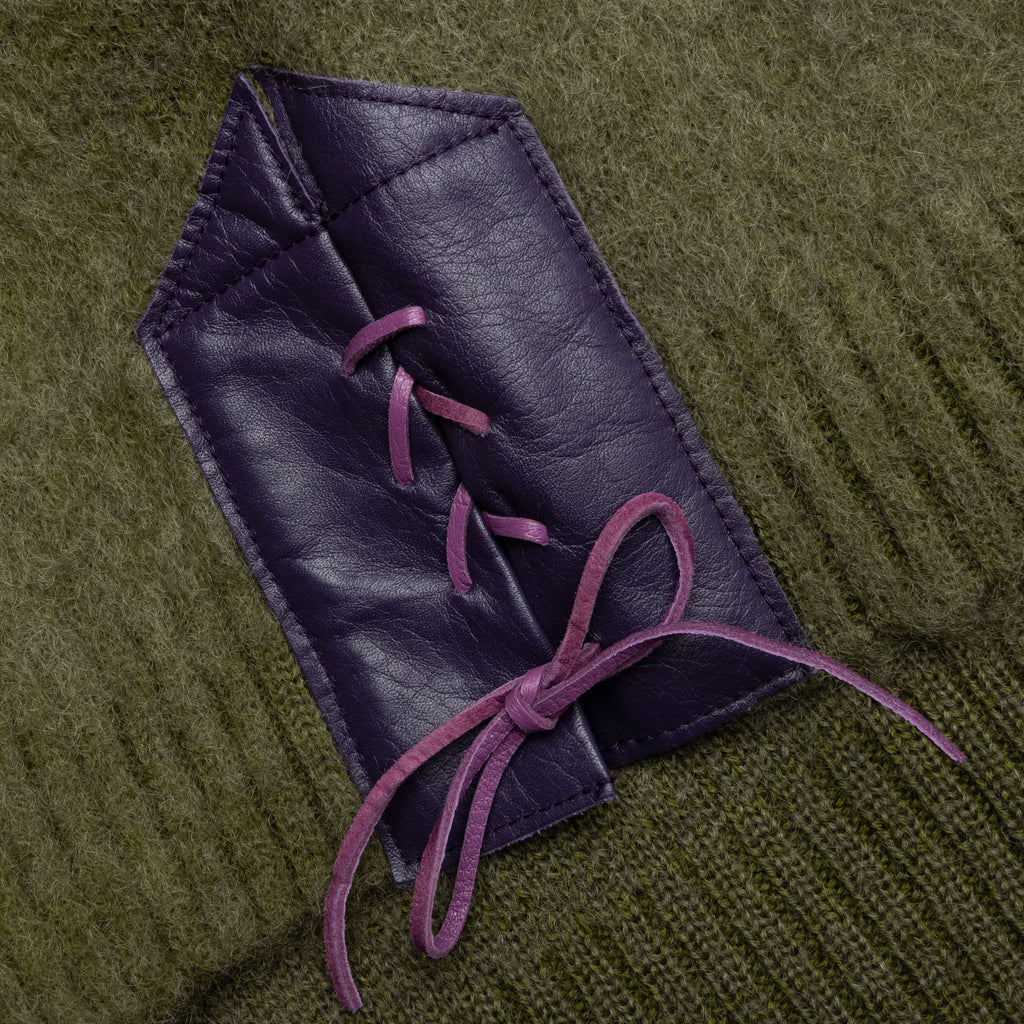 EP Mohair Cardigan Olive