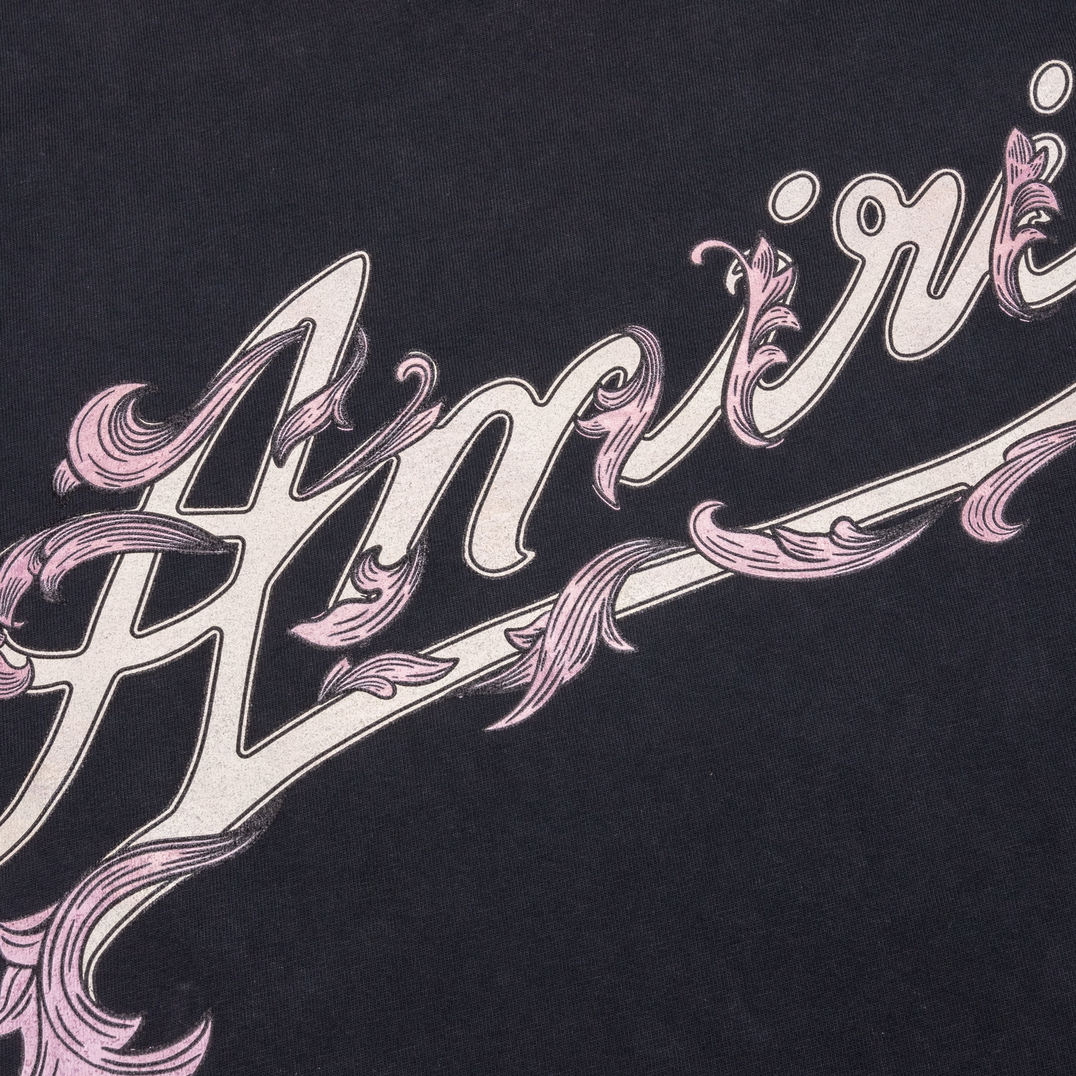 Amiri Filigree Tee Black