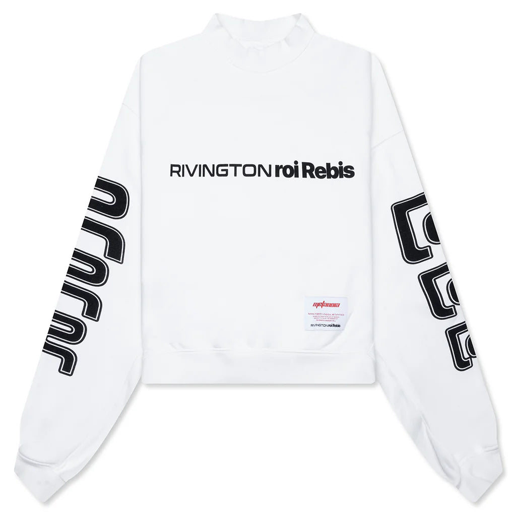 Metanoia USO CVA Crewneck Max White