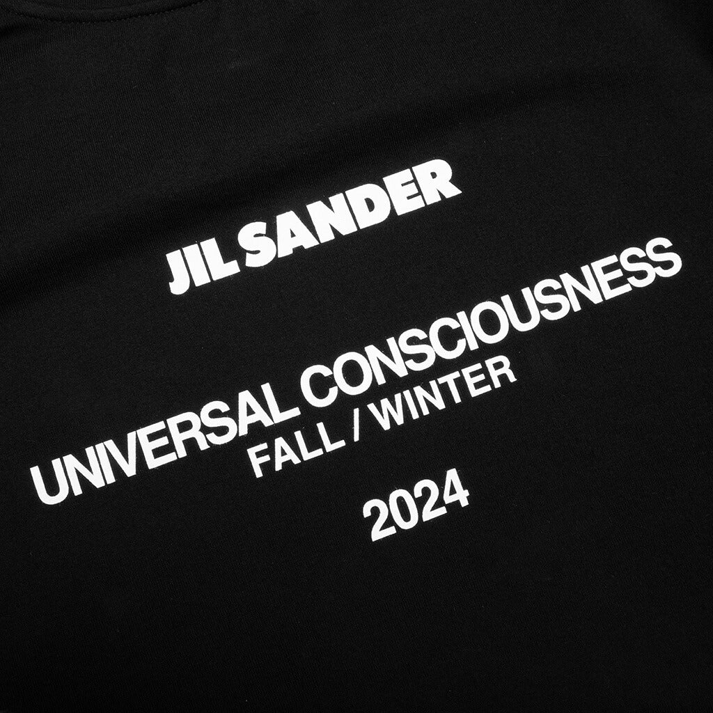 Universal Consciousness Crew Neck T Shirt Black