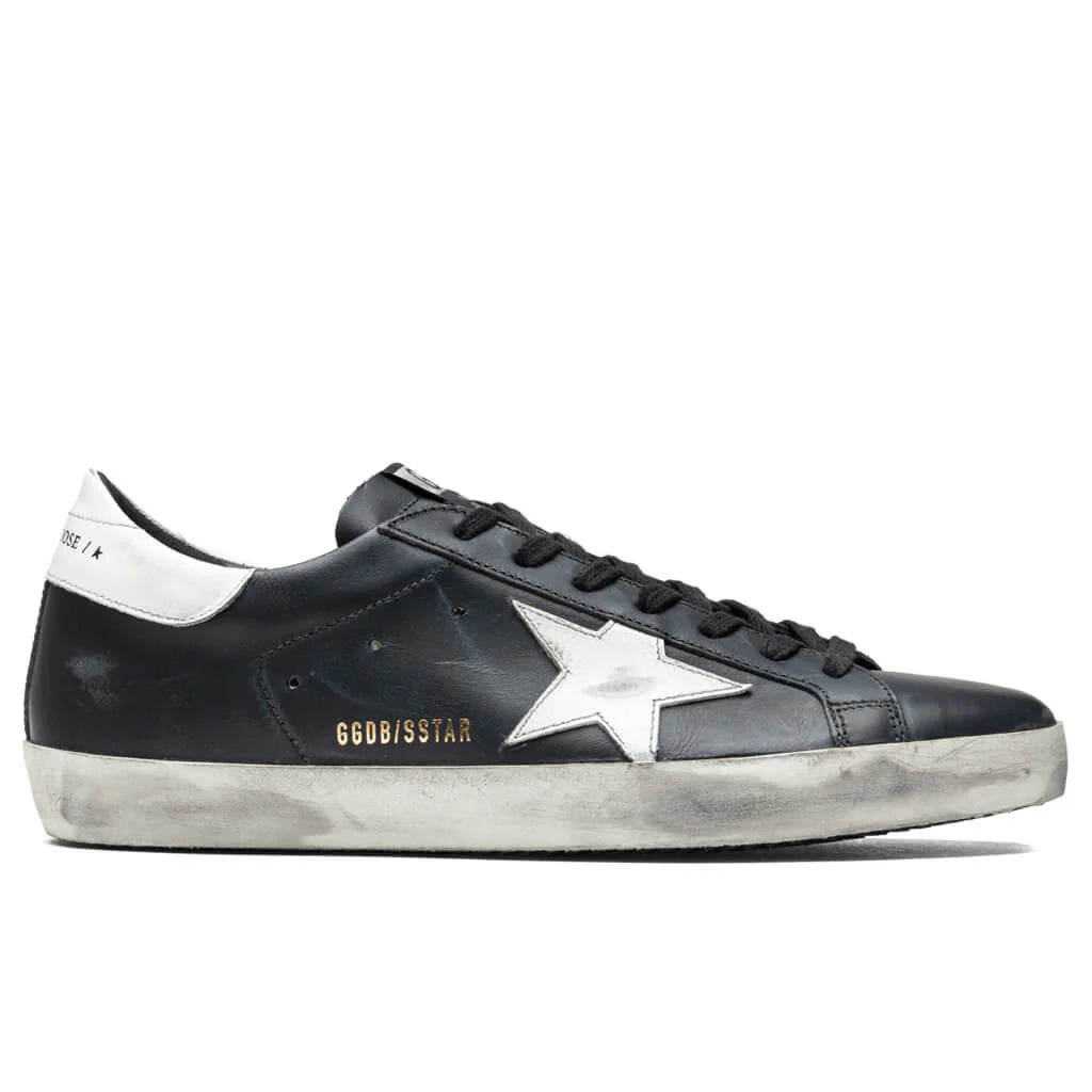 Super Star Sneakers Black White