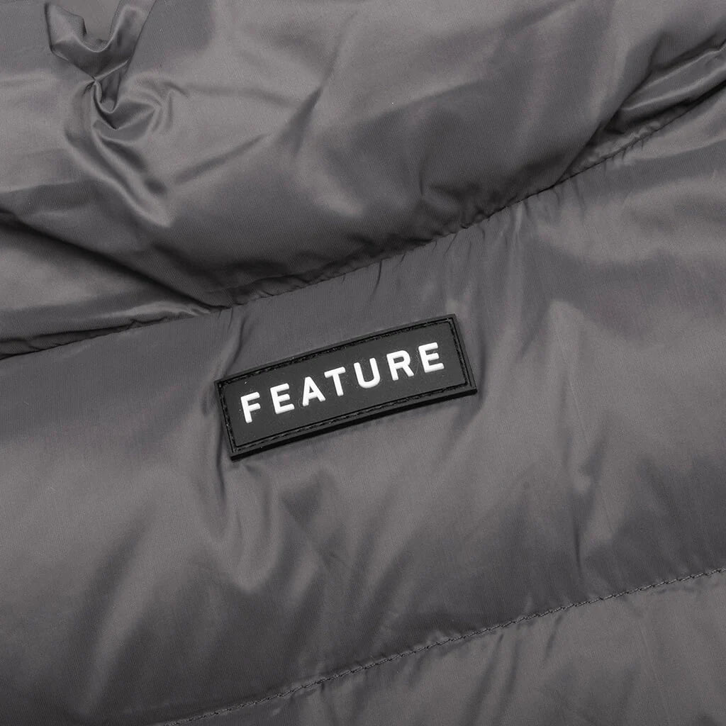 McCarthy Convertible Puffer Jacket Slate Grey